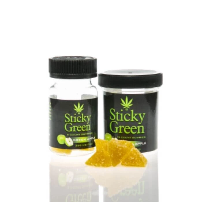 Sticky Green Delta-8 Gummies Review