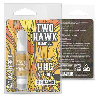 Two Hawk Extracts HHC Vape Cartridge