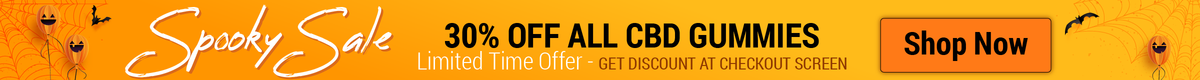 Halloween Sale - All CBD Gummies 30% OFF