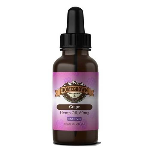 60MG Grape CBD Oil by Homegrown Essentials
