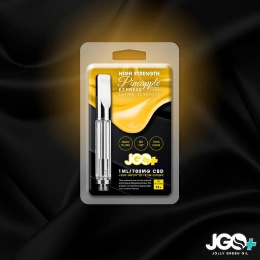 700MG Pineapple Express CBD Cartridge by Jolly Green Oil