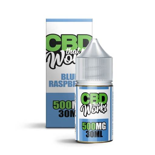 Blue Raspberry CBD Vape Juice by CBD That Works