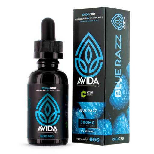 Blue Razz CBD Oil by Avida CBD