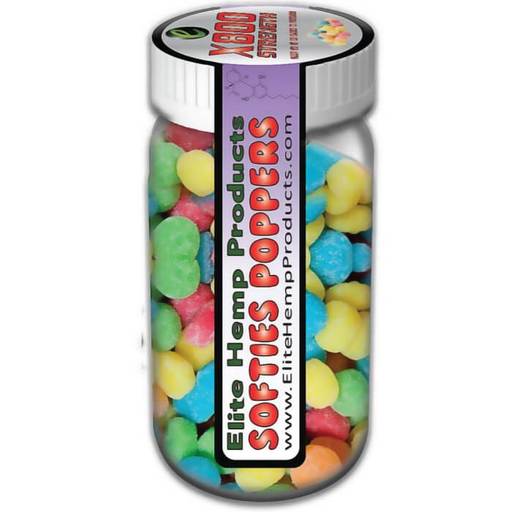 Elite Hemp Products CBD Infused Gummy Poppers