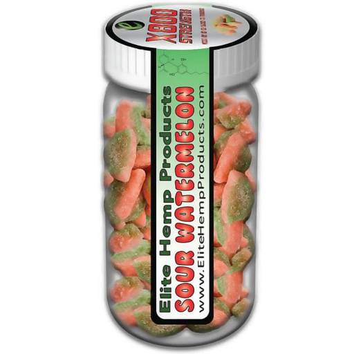 Elite Hemp Products CBD Infused Watermelon Gummies