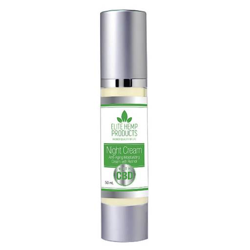 Elite Hemp Products CBD Night Anti-Aging Cream