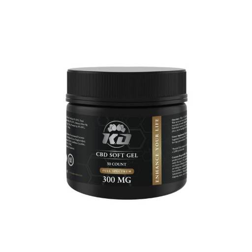 Full Spectrum CBD Soft Gel Capsules by Knockout CBD
