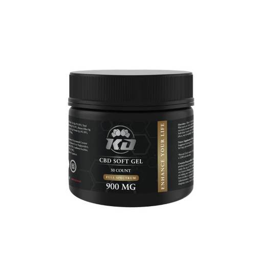 Full Spectrum CBD Soft Gel Capsules by Knockout CBD