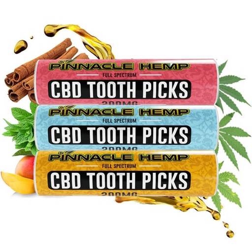Pinnacle Hemp CBD Toothpicks