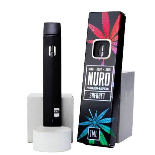 Delta 8 Disposable Vape Pen by NURO
