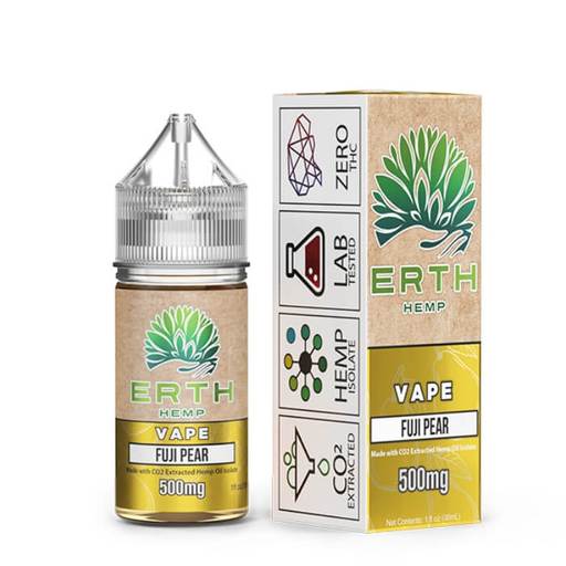 Fuji Pear CBD Vape Juice by ERTH Hemp
