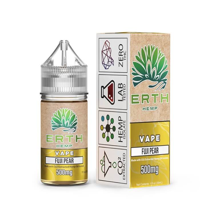Fuji Pear CBD Vape Juice by ERTH Hemp