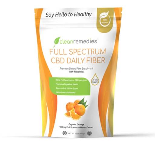 Full Spectrum CBD Daily Fiber by Clean Remedies