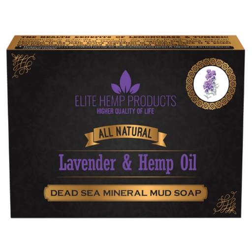 Elite Hemp Products Lavender & Hemp Oil Soap