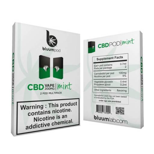 Bluum Lab Nicotine Salt CBD Pod Cartridges