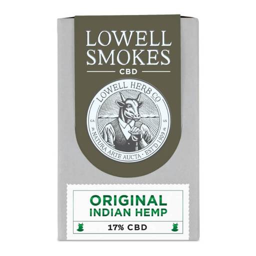 Lowell Herb Co. Original Indian Hemp CBD Smokes