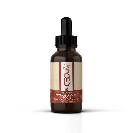 CBDialed Pet Care Muscle and Joint CBD Tincture