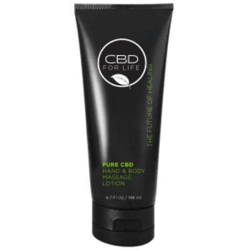 Pure CBD Hand and Body Massage Lotion by CBD For Life
