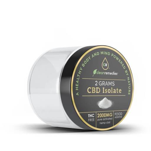 Pure CBD Isolate Powder by Clean Remedies