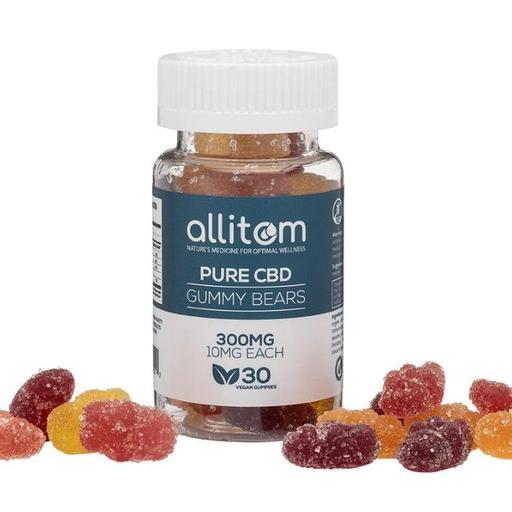 Allitom CBD Pure CBD Vegan Gummy Bears