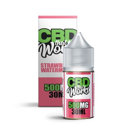 Strawberry Watermelon CBD Vape Juice by CBD That Works