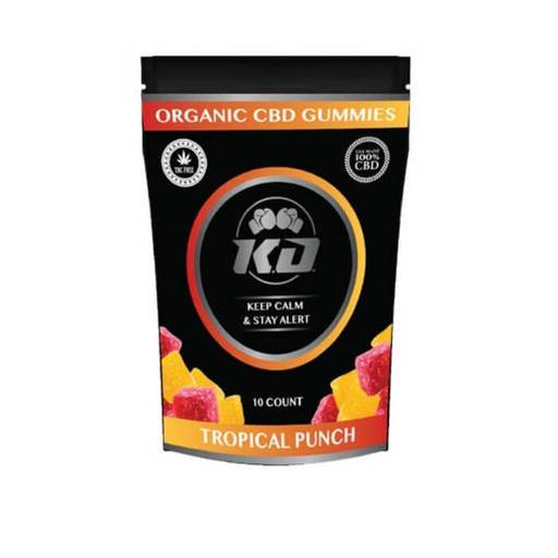 Tropical Punch CBD Gummies by Knockout CBD
