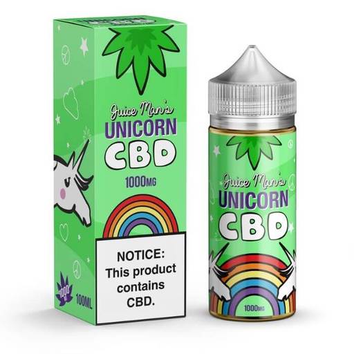 Juice Man CBD Unicorn CBD Vape eJuice